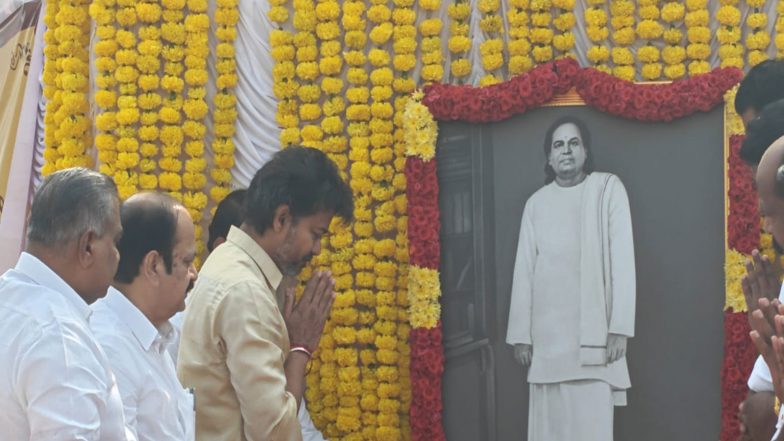 India News | Tamil Nadu CM Vijay Pays Tribute to Muthuramalinga Thevar on 119th Birth Anniversary