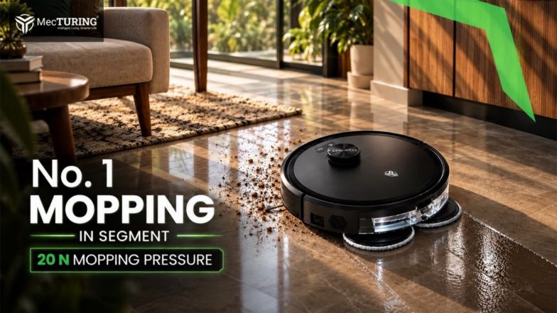 Business News | MecTURING MopX3 Crosses 10,000 Units Sold, Strengthening Its Position in India’s Smart Home Market