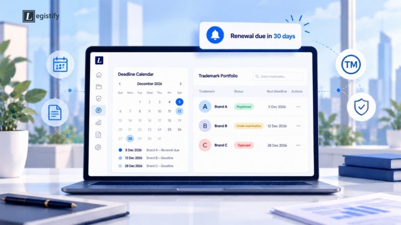 Business News | Legistify's IP Module Takes on the Trademark Renewal Problem, with WIPO Search Built In