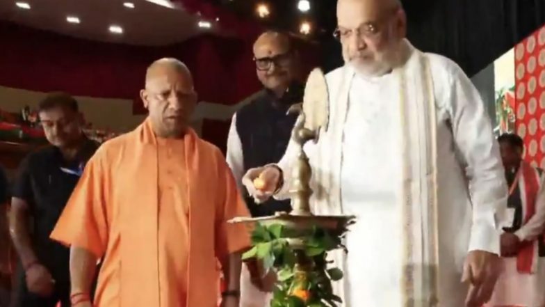 India News | Amit Shah Attends UP BJP State Working Committee Meet; Party to Finalise 2027 UP Poll Strategy