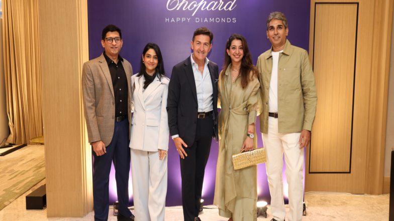 Business News | Infinity Timeless and Chopard Host Chennai's Elite Over Music and Fine Cuisine to Celebrate 50 Years of Happy Diamonds