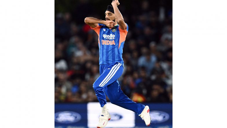 Sports News | Arshdeep Singh Becomes First Indian Bowler to Take 150 T20I Wickets