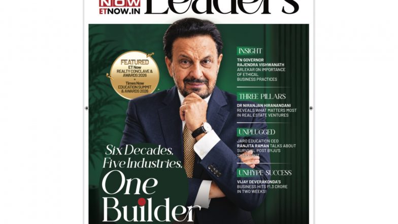 Business News | Amarjit Bakshi Features on ET NOW Business Leaders Cover, Spotlighting Six Decades Across Five Industries