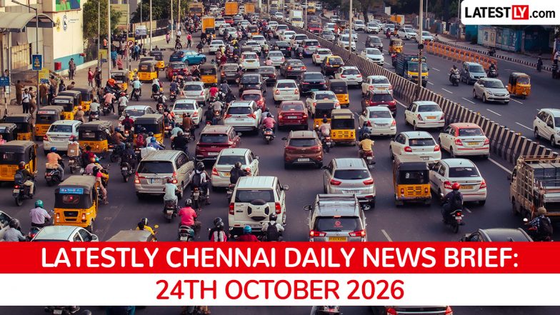 Chennai Latest News Today on October 24th, 2026: Monsoon Vigil, Power Outages &amp; Electoral Protests