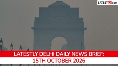 Delhi Latest News Today on October 15th, 2026: Protests Intensify, Industrial Policy & Metro Updates