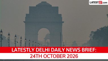 Delhi Latest News Today on October 24th, 2026: Gangster Bhau Detained, Ghee Seized & Air Quality Worsens