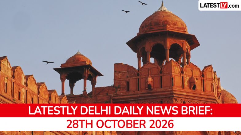 Delhi Latest News Today on October 28th, 2026: 'Poor' AQI, Traffic Advisory &amp; Hoax Bomb Threats
