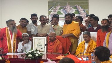 Ayodhya Ram Temple Receives FSSAI's 'Eat Right Place of Worship' Certification