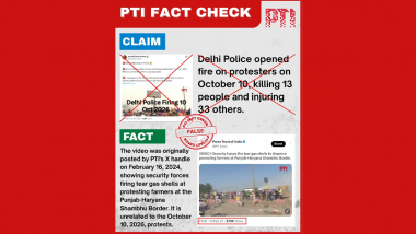Did Delhi Police Fire on Anti-CEC Protesters on October 10, 2026, Killing 13? Fact Check Finds Video Is Misleading, Claim Fake