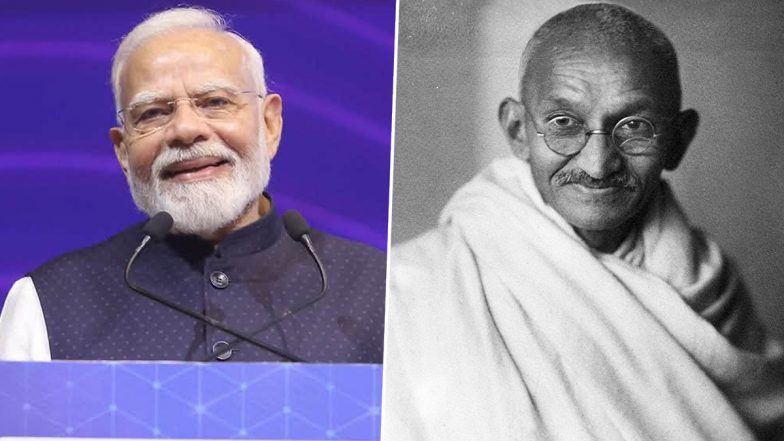 Gandhi Jayanti 2026: PM Narendra Modi Pays Tribute to Mahatma Gandhi on His Birth Anniversary
