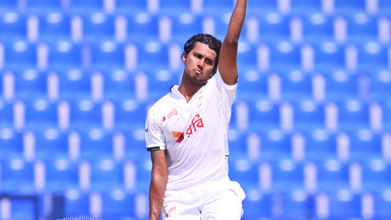 Hasan Mahmud Becomes First Bangladesh Bowler To Claim Hat-Trick in Tests, Achieves Feat During AFG vs BAN One-Off Test 2026
