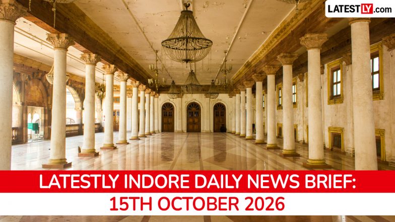 Indore Latest News Today on October 15th, 2026: Water Crisis, IAS Row &amp; Airport Drama