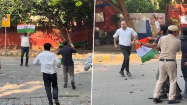 Delhi Police File 4 FIRs Over INDIA Bloc March to SC; Detain Ashutosh Ranka, Saurav Das From Jantar Mantar