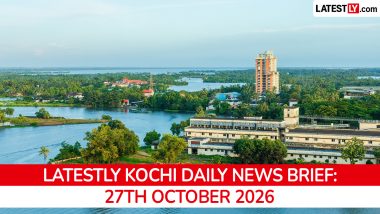 Kochi Latest News Today on October 27th, 2026: Judge Booked, Crash Probes & Traffic Alerts
