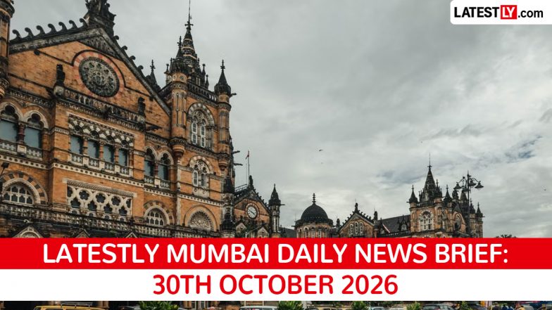 Mumbai Latest News Today on October 30th, 2026: Sion Flyover Reopens, MLC Election Results &amp; Tiger Shroff Case