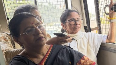 Mamata Banerjee and 5 TMC MPs Detained by Delhi Police in Prison Van, Pictures Surface