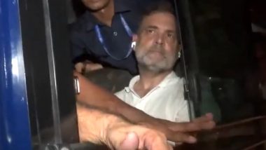 Rahul Gandhi, Priyanka Gandhi and INDIA Bloc Leaders Detained After Over 9-Hour Sit-In Protest Near ECI Office (Videos)