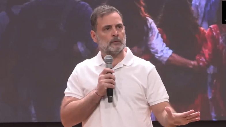 Rahul Gandhi Says INDIA Bloc To File Petition in Supreme Court, Urges Citizens To Join Fight Over SIR