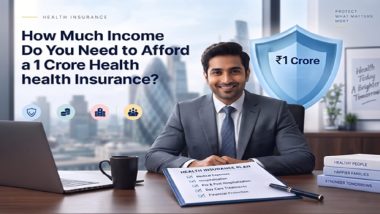 How Much Income Do You Need to Afford a 1 Crore Health Insurance?