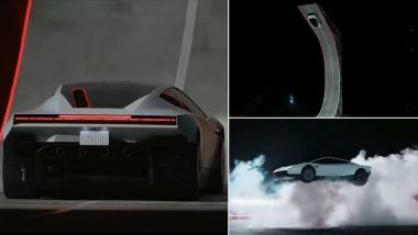 Elon Musk Unveils Tesla Roadster Prototype With Flying-Car-Like Features, Production Set for 2028