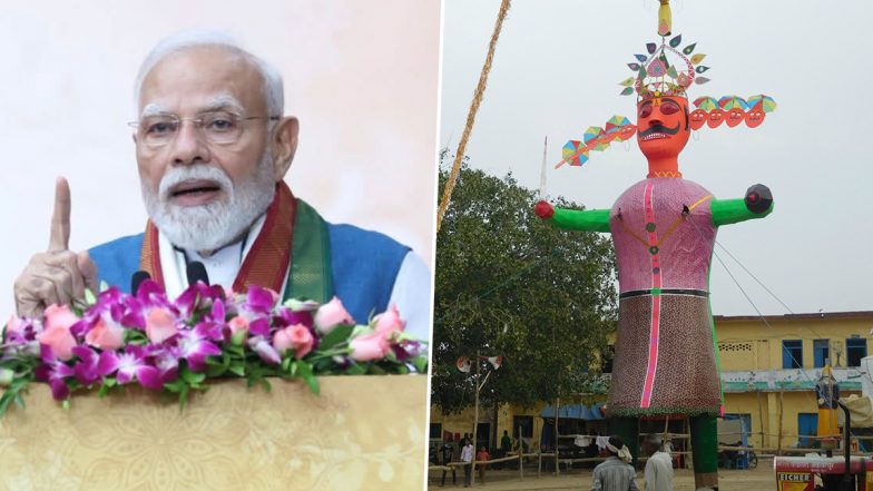 Vijayadashami 2026: PM Narendra Modi Extends Greetings, Wishes Happiness, Prosperity and Success