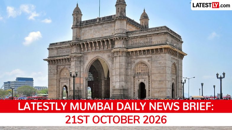 Mumbai Latest News Today on October 21st, 2026: Tiger Shroff Case, Diplomatic Engagements &amp; Child Fatality