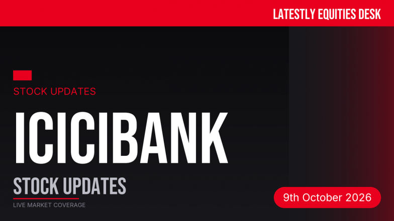 ICICI Bank Stock Update: Share Price Dips Intraday After RBI Rate Hike
