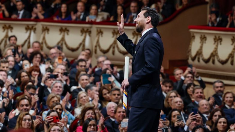 Lionel Messi Honored With 2026 Princess of Asturias Sports Award in Spain