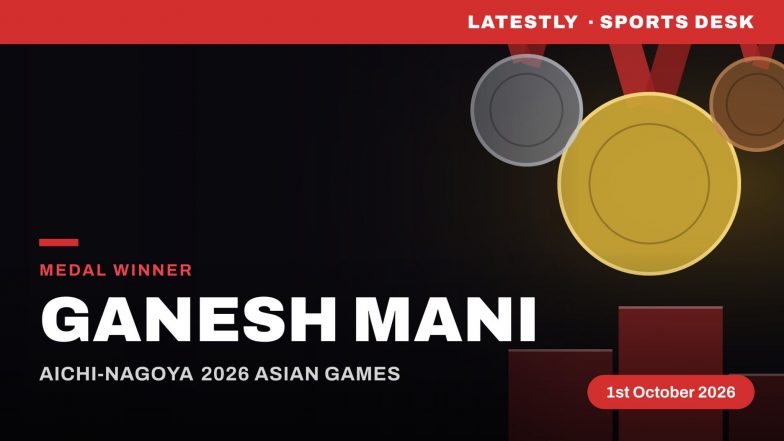 Ganesh Mani Wins Bronze Medal at Asian Games 2026 in Archery Men's Individual Compound