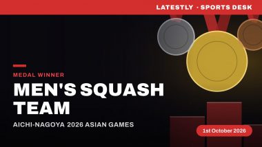 Abhay Singh, Veer Chotrani, Velavan Senthilkumar and Suraj Chand Win Bronze Medal at Asian Games 2026 in Men&rsquo;s Squash Team