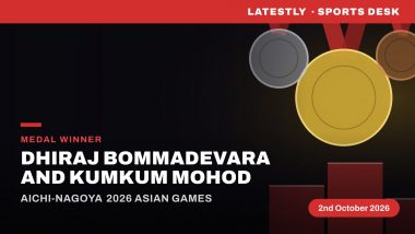 Dhiraj Bommadevara and Kumkum Mohod Win Silver Medal at Asian Games 2026 in Archery Mixed Recurve Team