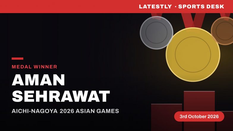 Aman Sehrawat Wins Gold Medal at Asian Games 2026 in Wrestling Men&rsquo;s Freestyle 57kg