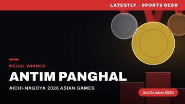Antim Panghal Wins Bronze Medal at Asian Games 2026 in Wrestling Women's 53kg