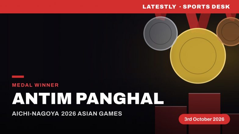 Antim Panghal Wins Bronze Medal at Asian Games 2026 in Wrestling Women's 53kg