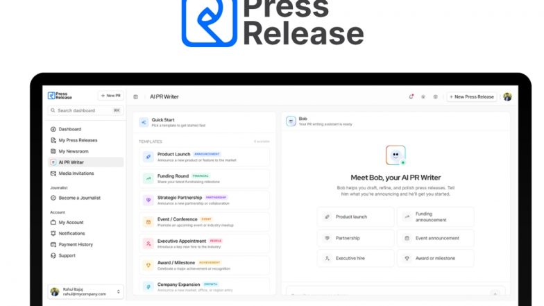 AI PR Writer: Finally, Easy Press Releases for Everyone!