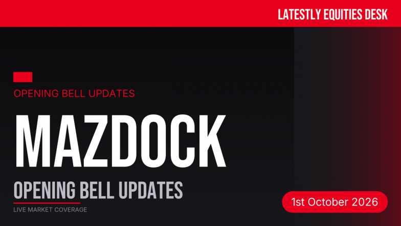 Mazagon Dock Shipbuilders Opening Bell Updates: Stock Shows Early Volatility