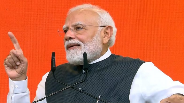PM Modi Marks 25 Years in Public Service, Says &lsquo;People&rsquo;s Trust Is My Greatest Strength&rsquo; (Video)