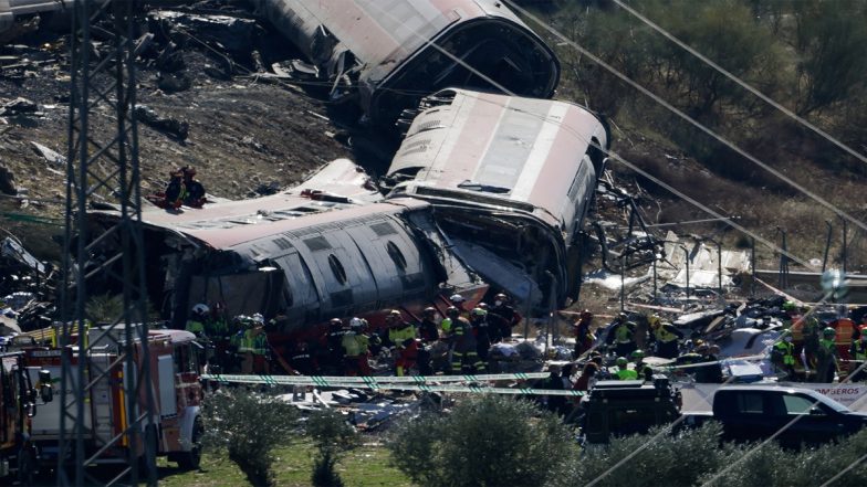 Spain Train Accident: Death Toll Rises to 64, Around 80 Injured as Rescue Operations Continue